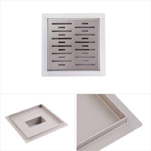 Stainless steel square shower drain
